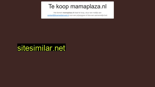 mamaplaza.nl alternative sites