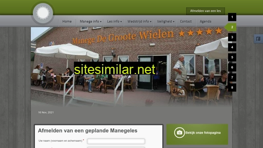 manegedegrootewielen.nl alternative sites