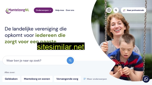 mantelzorg.nl alternative sites