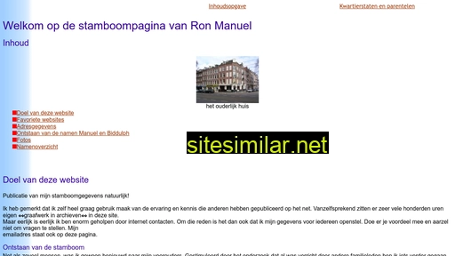 manuelstamboom.nl alternative sites