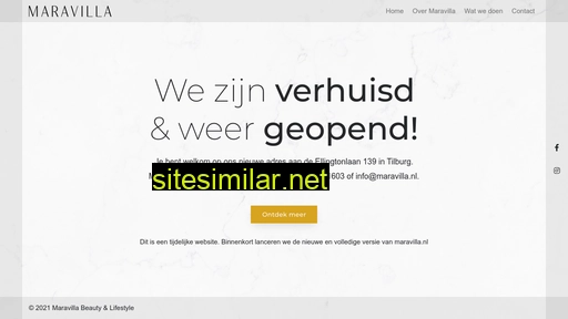 maravilla.nl alternative sites