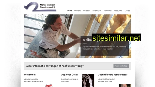 marcelvlasblomstukadoorsbedrijf.nl alternative sites