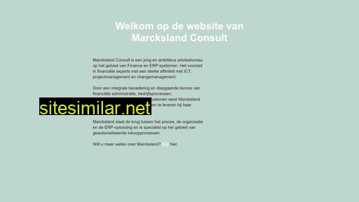 marcksland.nl alternative sites