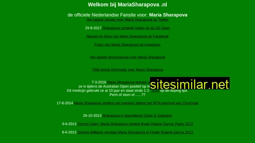 maria-sharapova.nl alternative sites