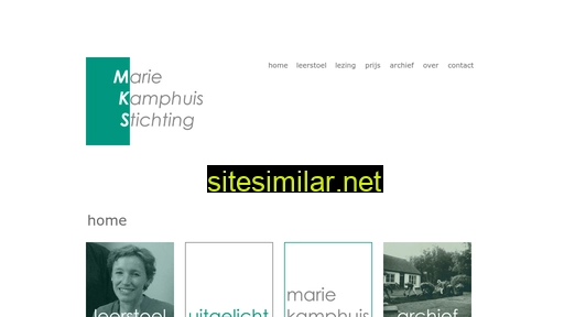 mariekamphuisstichting.nl alternative sites