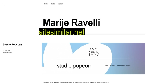 marijeravelli.nl alternative sites