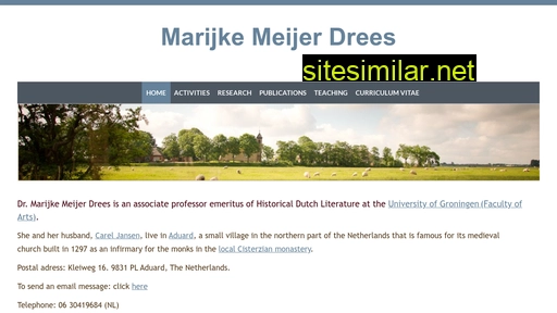 marijkemeijerdrees.nl alternative sites