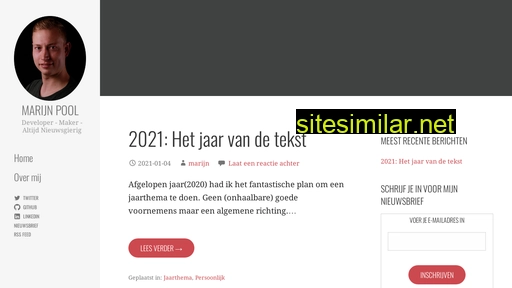 marijnpool.nl alternative sites