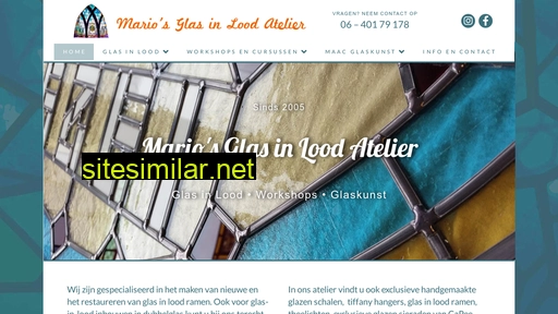 mariosglasinloodatelier.nl alternative sites