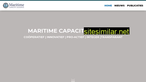 maritimecapacityalliance.nl alternative sites