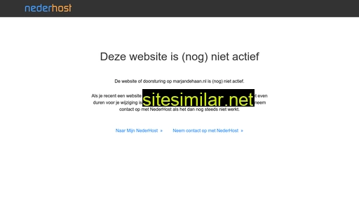 marjandehaan.nl alternative sites