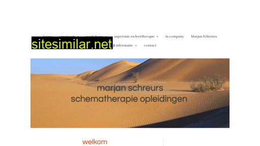 marjanschreurs-schematherapieopleidingen.nl alternative sites