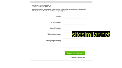 marketing-company.nl alternative sites