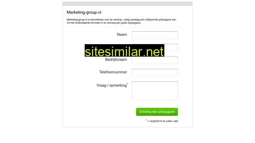 marketing-group.nl alternative sites