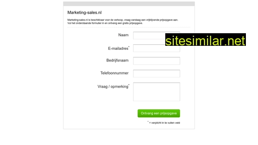 marketing-sales.nl alternative sites