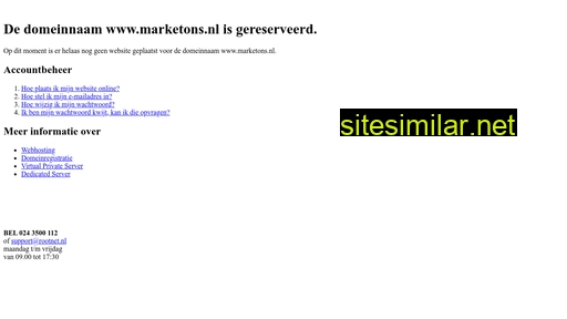 marketons.nl alternative sites