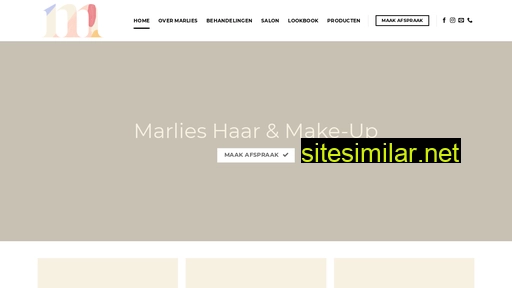 marlieshaarenmakeup.nl alternative sites