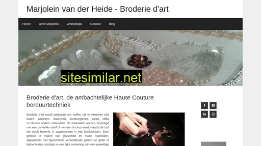 marjoleinvanderheide-broderiedart.nl alternative sites
