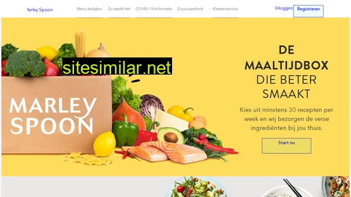 marleyspoon.nl alternative sites