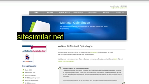 martinali-opleidingen.nl alternative sites