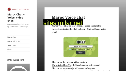 marocvoicechat.nl alternative sites