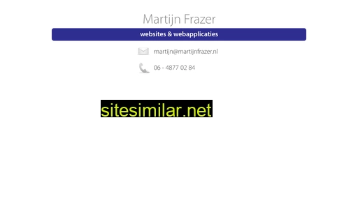 martijnfrazer.nl alternative sites