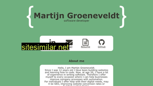 martijngroeneveldt.nl alternative sites