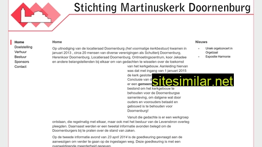 martinuskerkdoornenburg.nl alternative sites