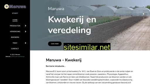 maruwa.nl alternative sites