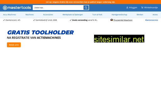 mastertools.nl alternative sites
