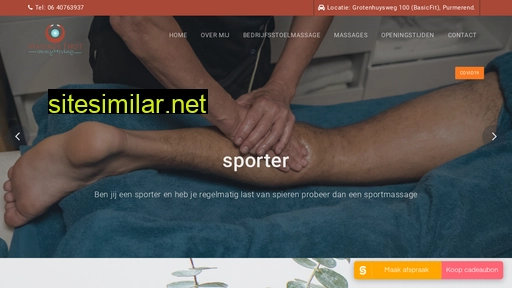 massagefirst.nl alternative sites