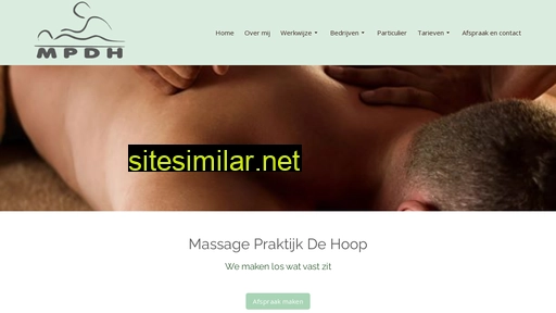 Massagepraktijkdehoop similar sites
