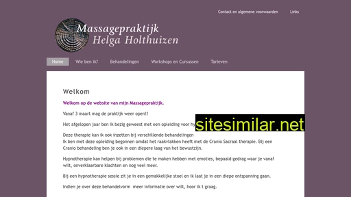 massagepraktijkhelgaholthuizen.nl alternative sites