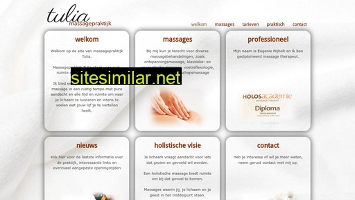 massagepraktijktulia.nl alternative sites