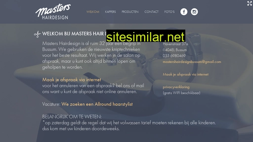 Mastershairdesign similar sites
