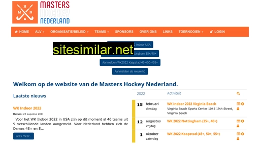 mastershockey.nl alternative sites