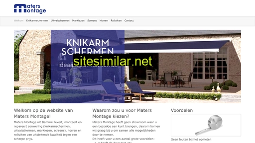 matersmontage.nl alternative sites