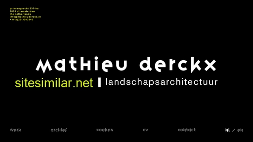 mathieuderckx.nl alternative sites