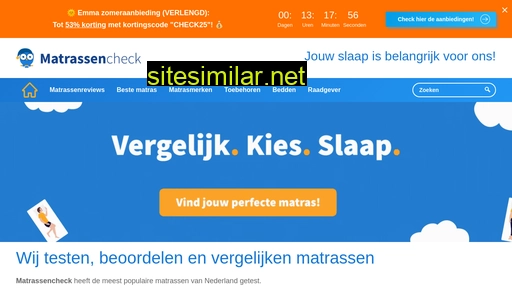 matrassencheck.nl alternative sites