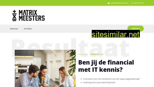matrixmeesters.nl alternative sites