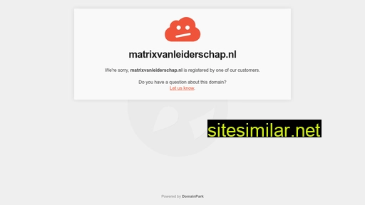 matrixvanleiderschap.nl alternative sites