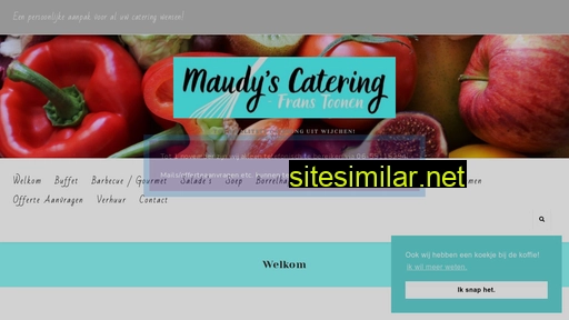 Maudyscatering similar sites