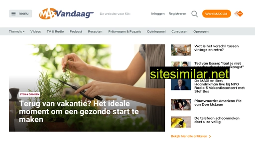 maxvandaag.nl alternative sites