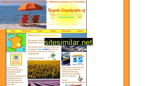 mayade-zonvakanties.nl alternative sites