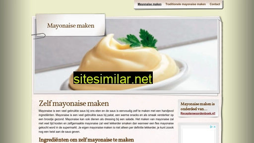 mayonaisemaken.nl alternative sites
