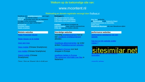 mcontent.nl alternative sites