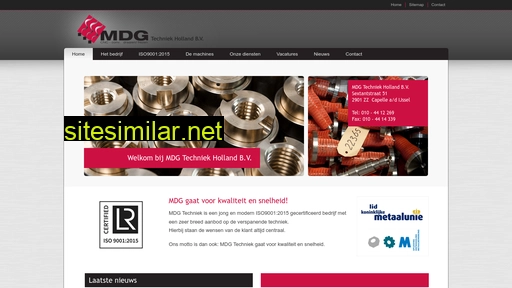 mdg-techniek.nl alternative sites