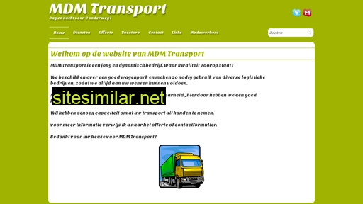 Mdmtransport similar sites
