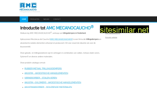 Mecanocaucho similar sites