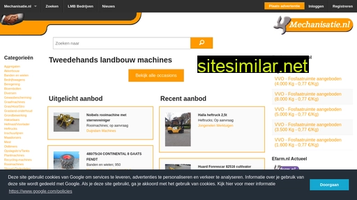 mechanisatie.nl alternative sites
